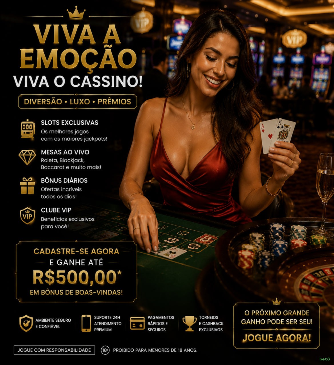 Siga a bet8 no Facebook